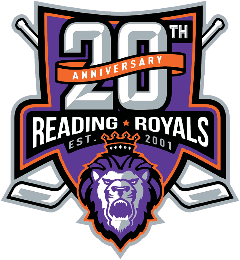 Reading Royals 2021 Anniversary Logo iron on transfers for clothing